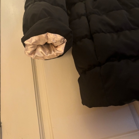 Kate Spade Black Bow Belted Puffer Jacket - Picture 12 of 12